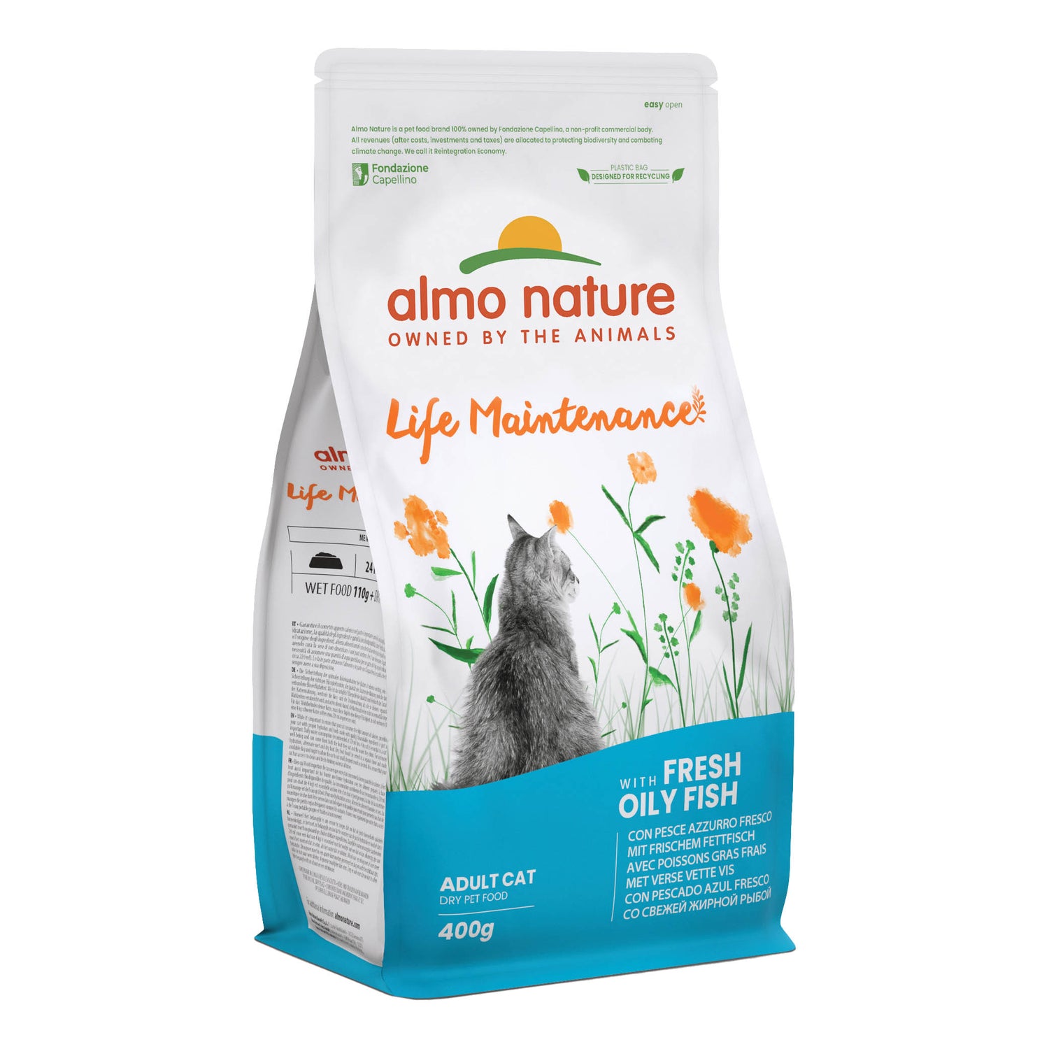 ALMO CAT MAN PESCE AZZ 400G