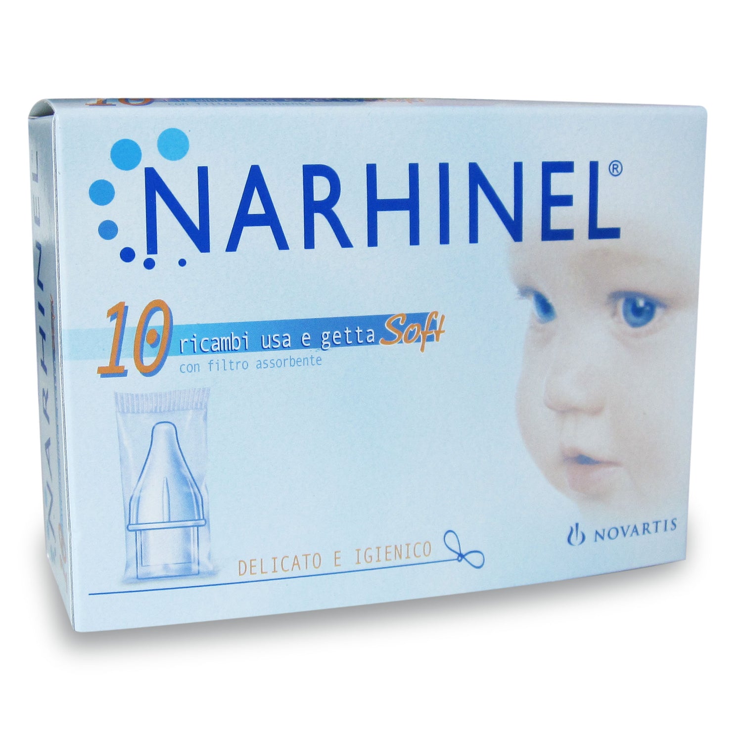 Narhinel 10 Ricariche Usa & getta Soft