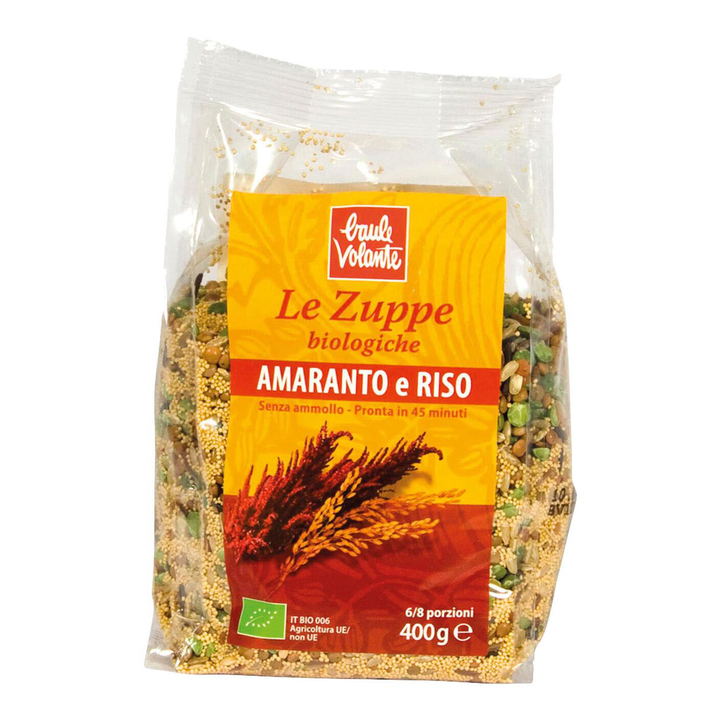 LE ZUPPE AMARANTO RISO MIST400