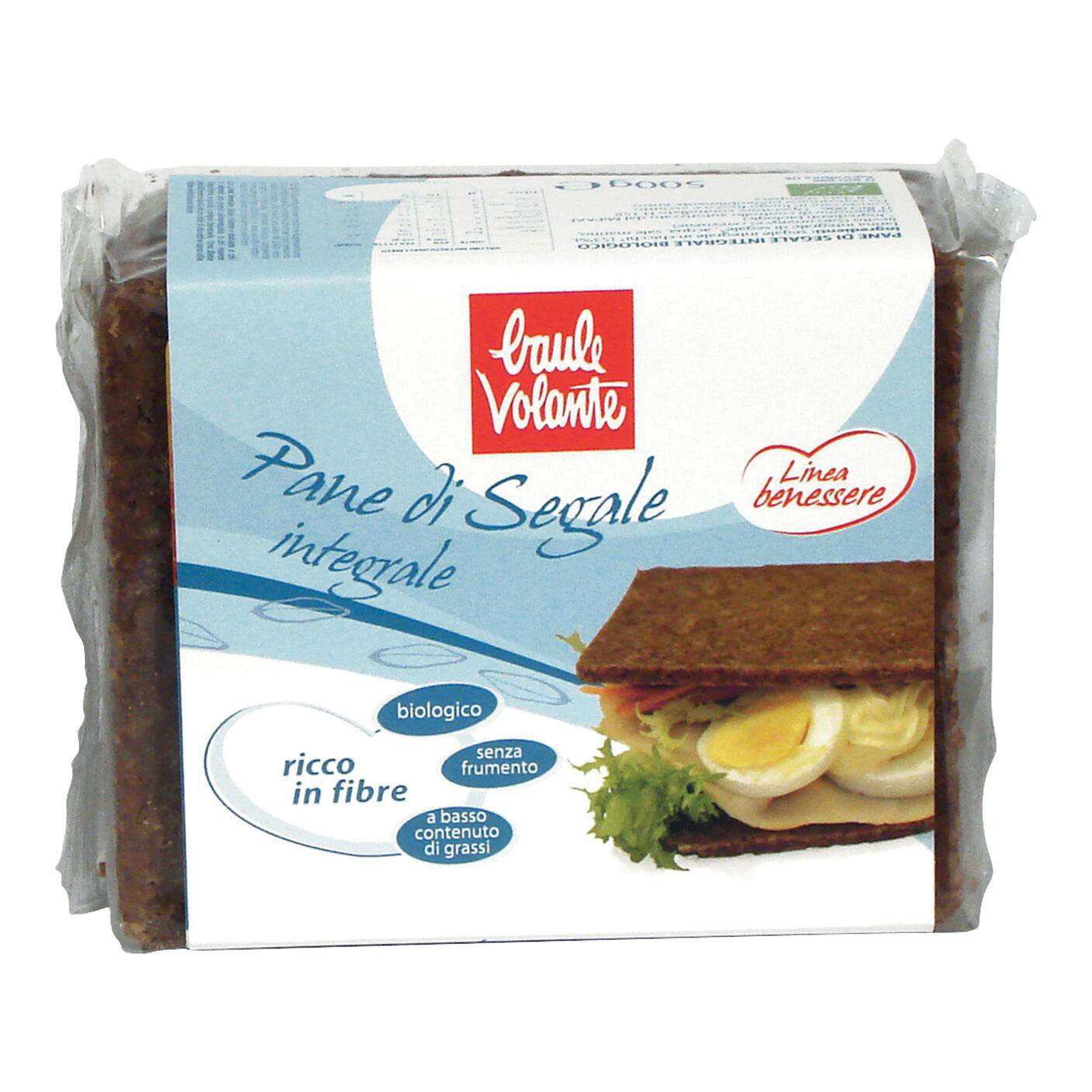 PANE INTEGRALE SEGALE 500G