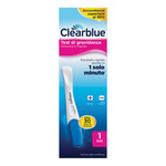 Clearblue | Test Gravidanza Rapido Rilevazione 1 Minuto | 1 Test  