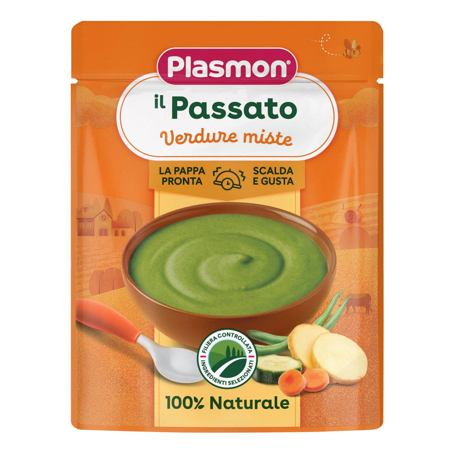 PLASMON POUCHES BASE PASS VERD