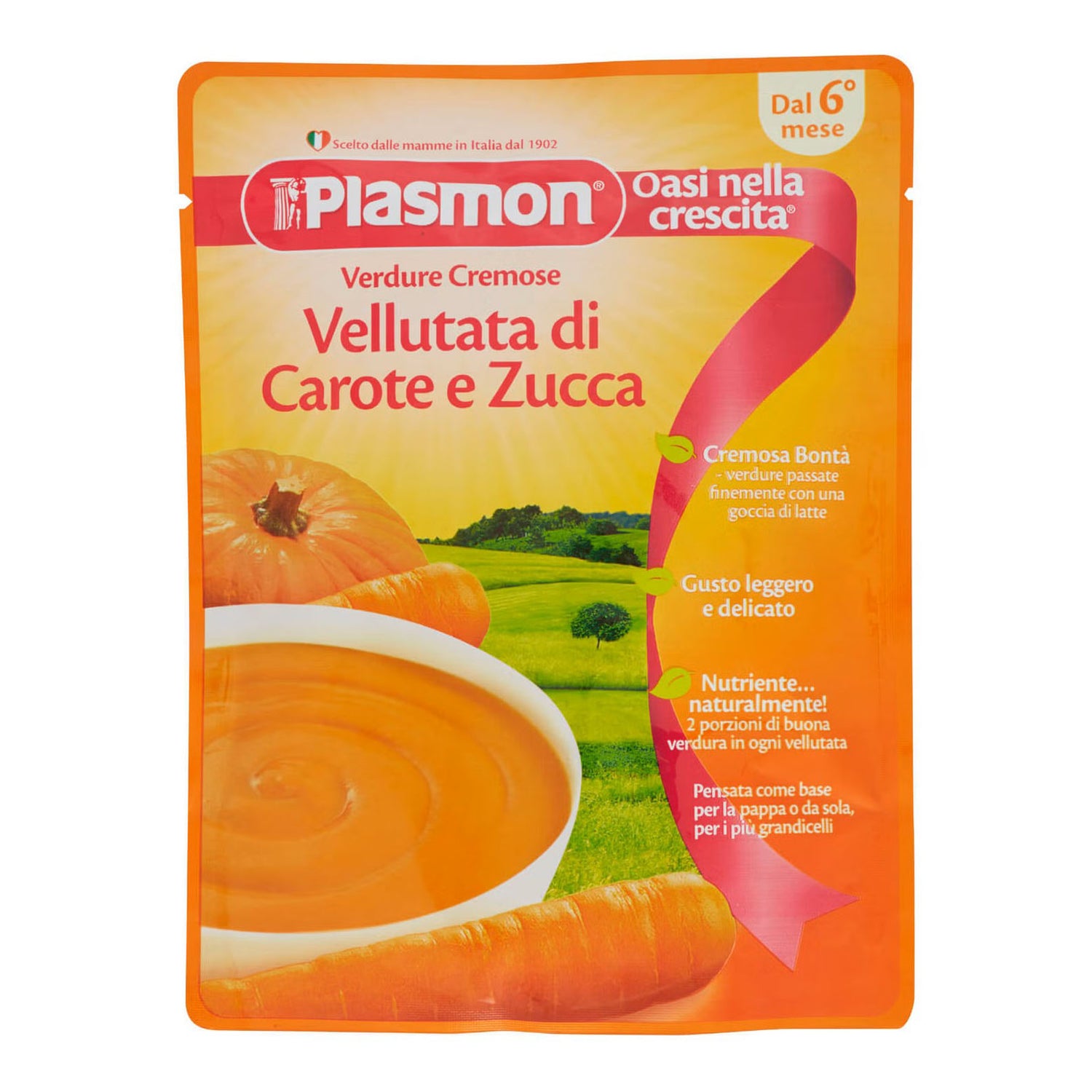 PLASMON POUCHES VELLUT CAR/ZUC