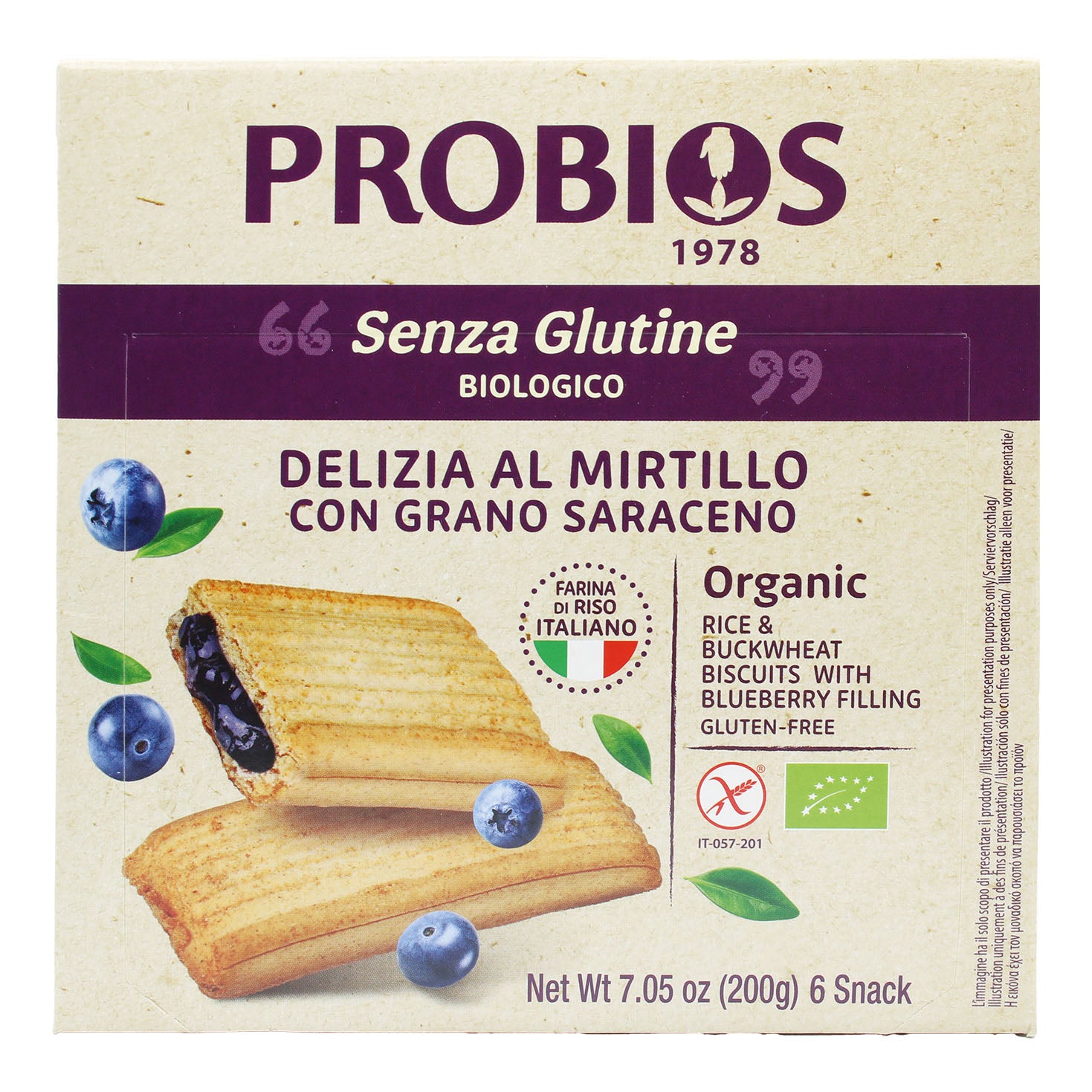 R&amp;R RISO DELIZIA MIR/GR S6X33G
