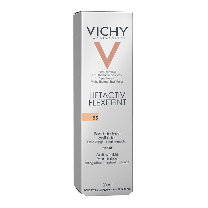 Vichy  Liftactiv Flexiteint Effetto Lifting Fondotinta Anti-Rughe Per Tutti I Tipi Di Pelle - 55 Bronze 30ml