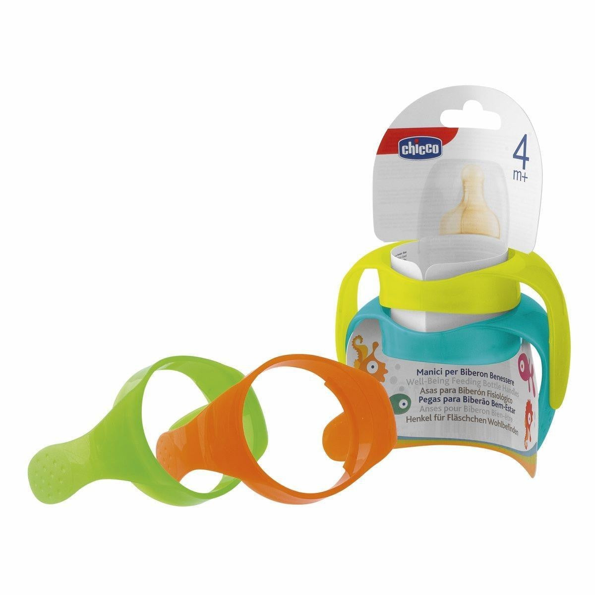 CHICCO Manici Bib.Ben.4m+ 2pz