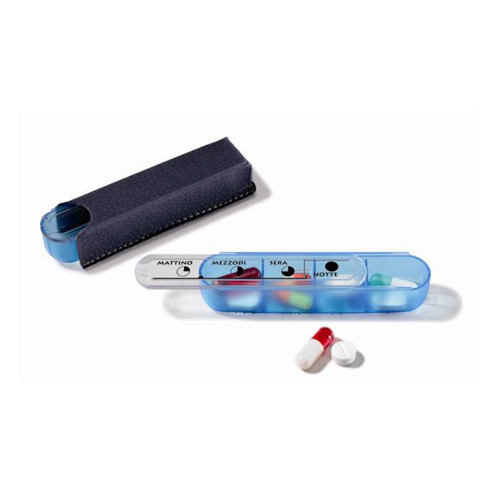 Pilbox Unit Portapillole Giornaliero 4 Scomparti