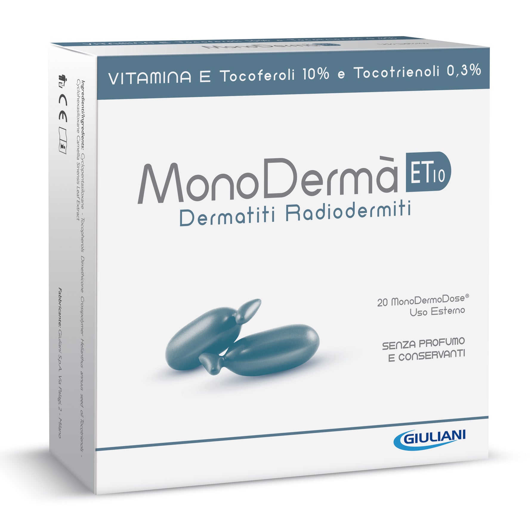 MONODERMA ET10 20CPS UE 0,9ML
