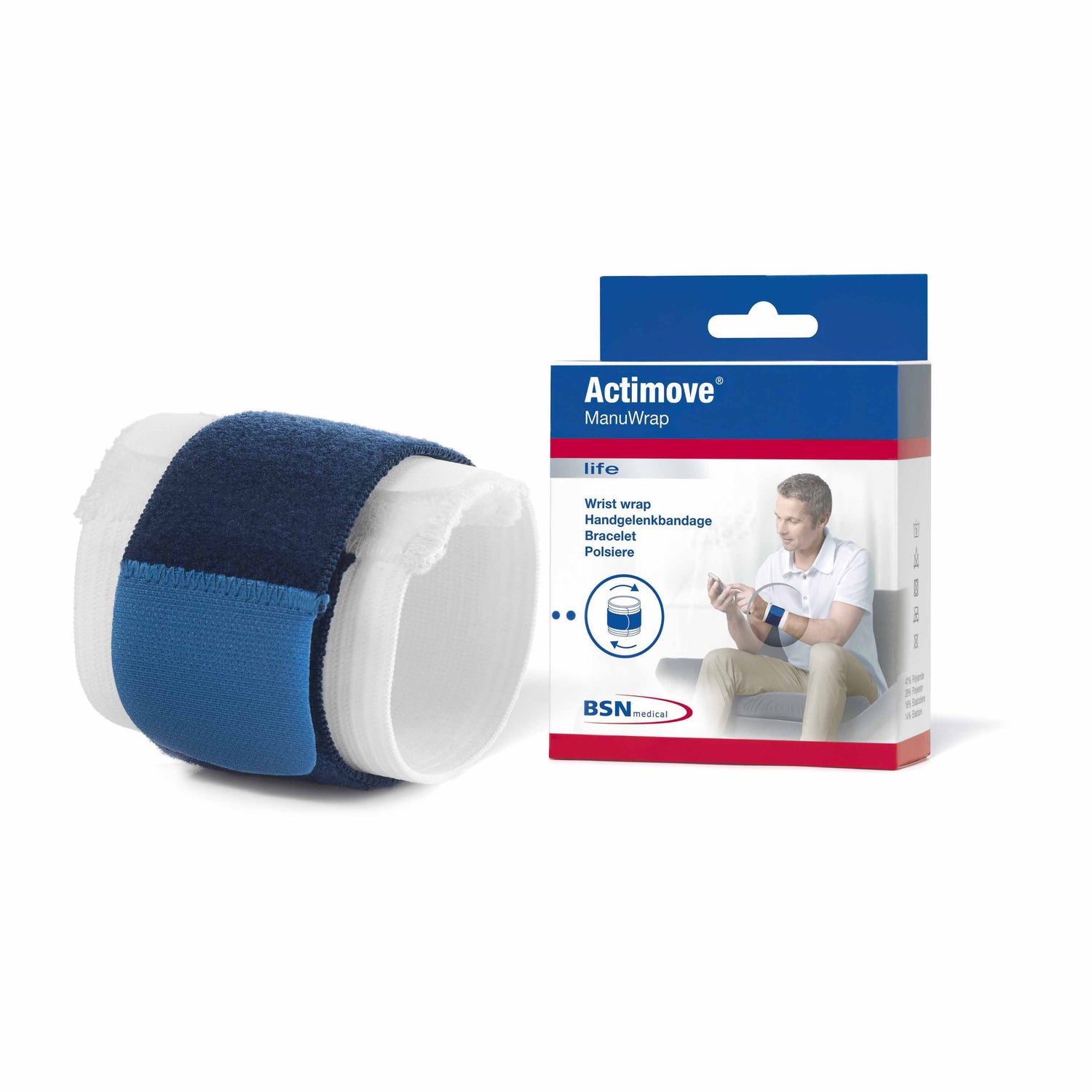 ACTIMOVE MANUWRAP POLSINO ELASTICO S/M