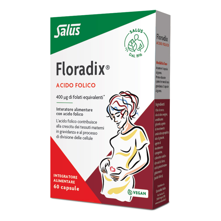 FLORADIX ACIDO FOLICO 60CPS  