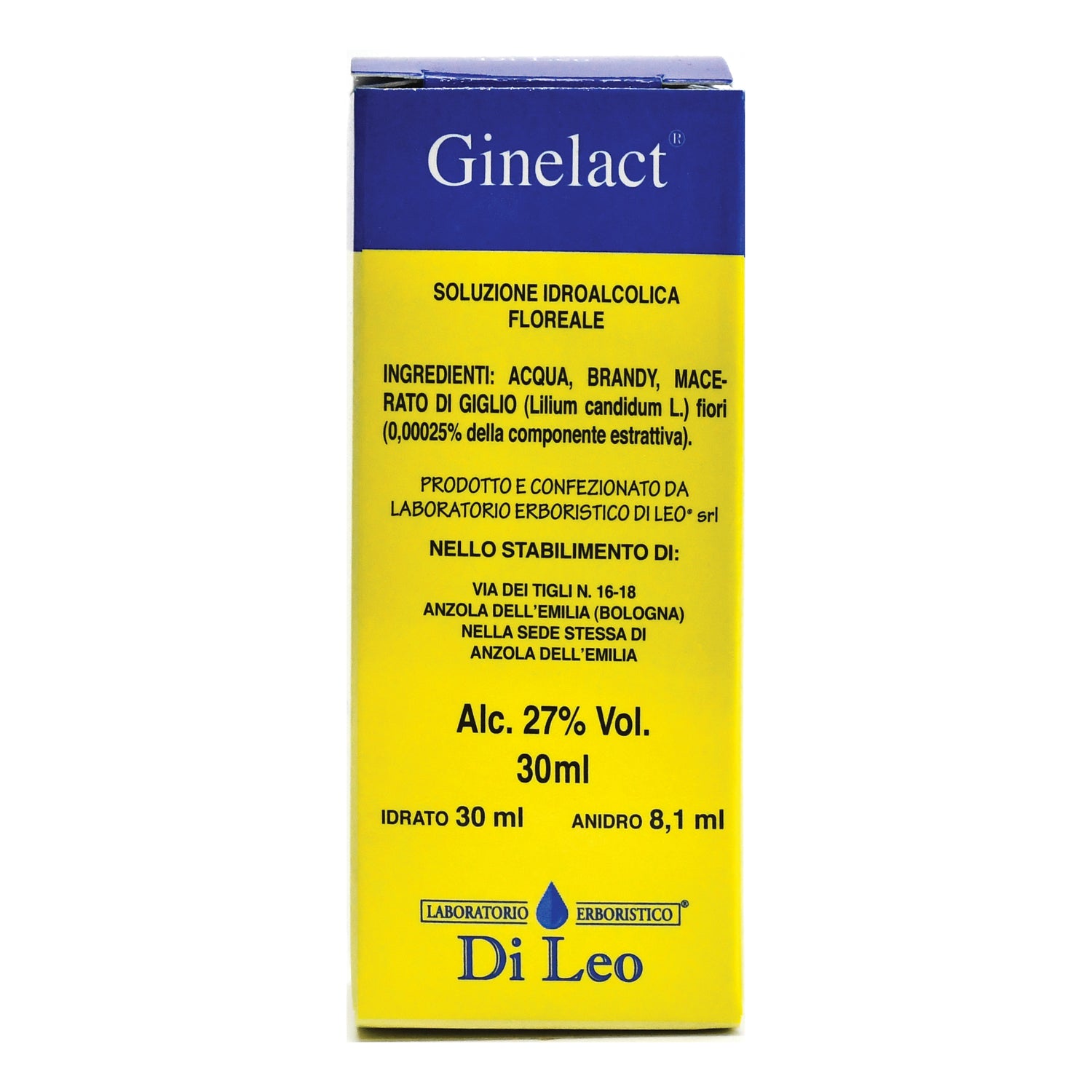 GINELACT GOCCE 30ML