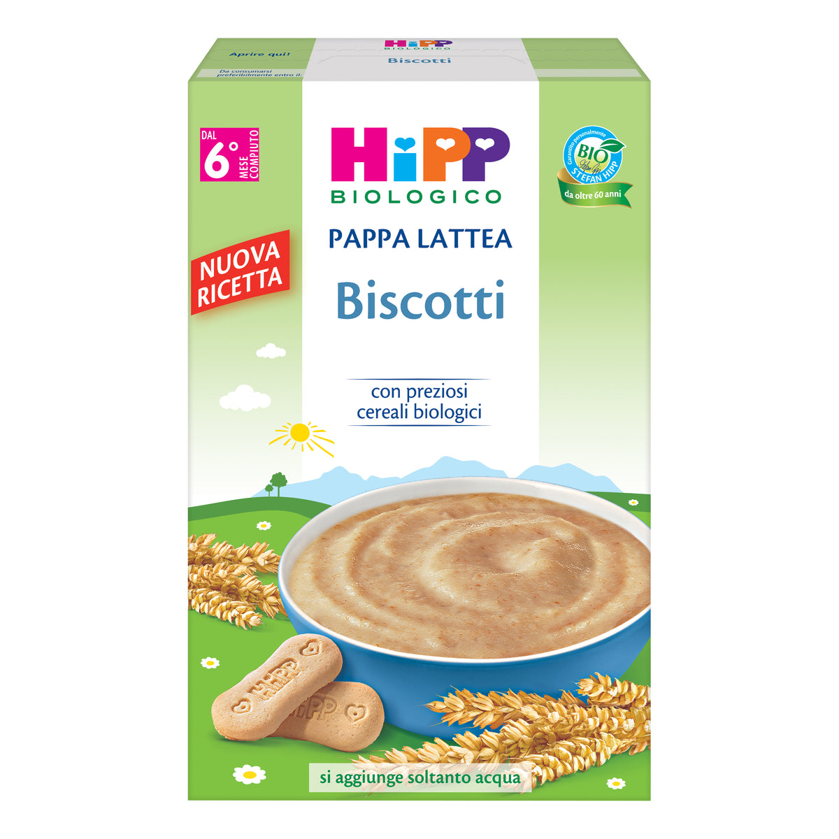 HIPP BIO PAP LATTEA BISC 250G  
