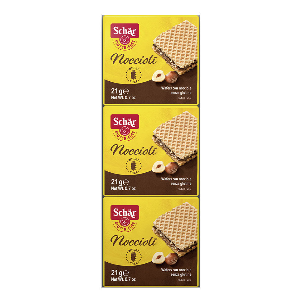 SCHAR NOCCIOLI' WAFERS C/NOC  