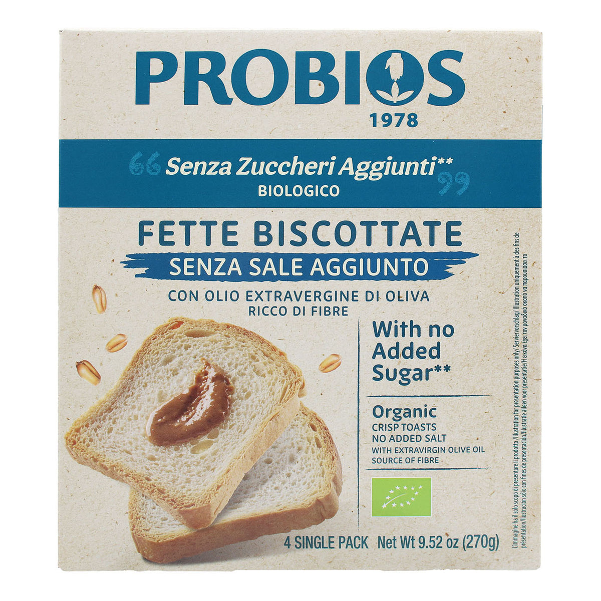 FETTE BISC S/SALE S/ZUCCH 270G  