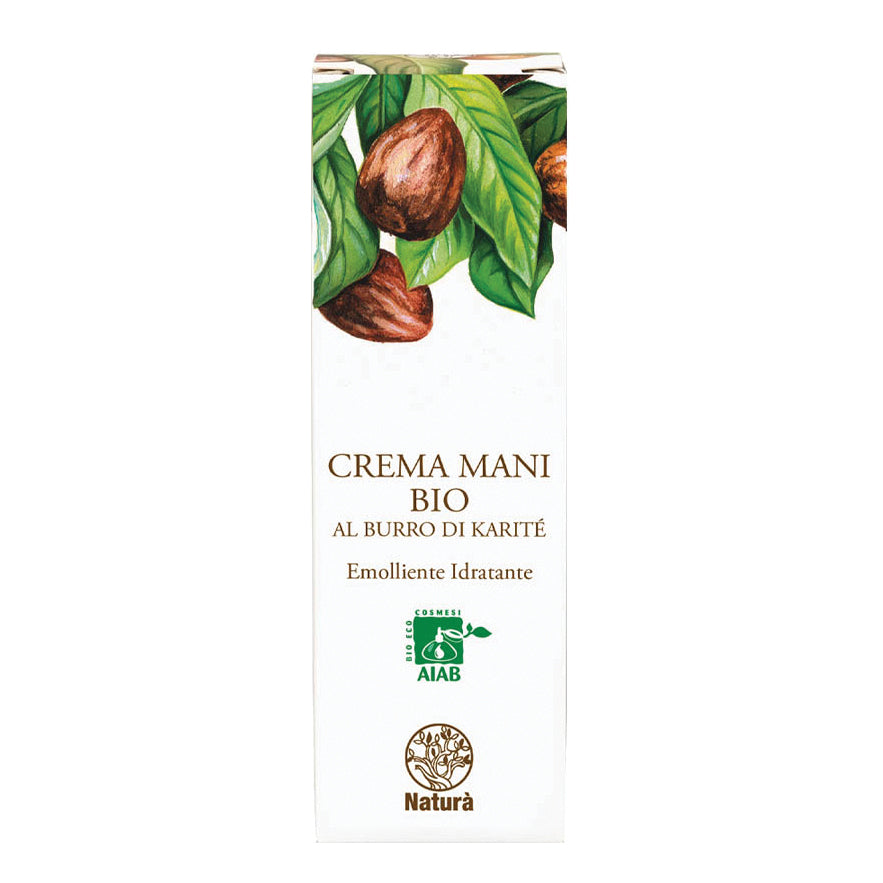 Naturà - Crema Mani Bio Al Burro Di Karite' Emolliente E Idratante 75 ml
