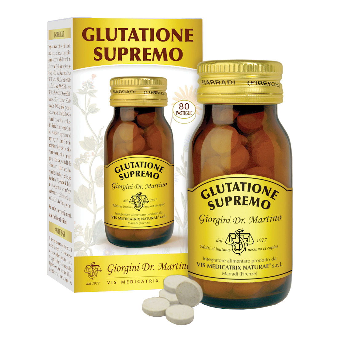 GLUTATIONE SUPREMO 80PAST  