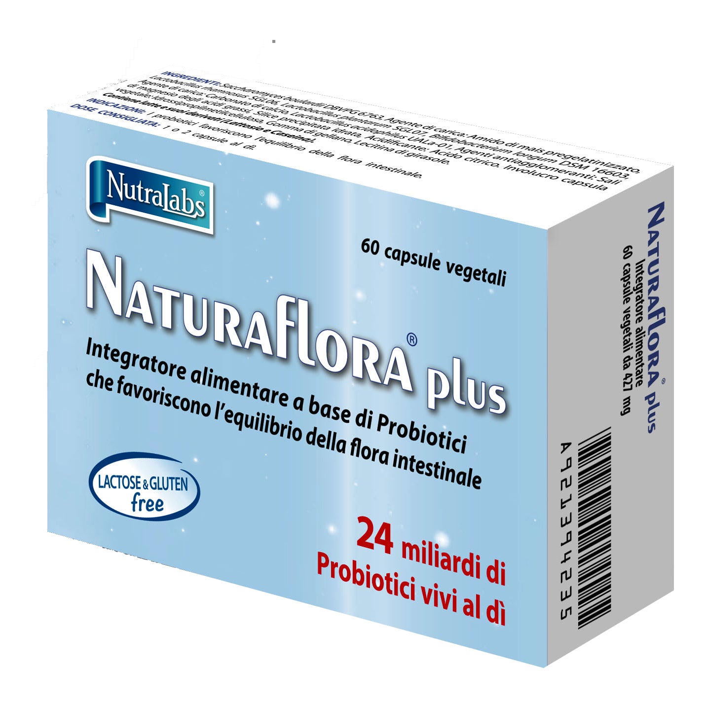 NATURAFLORA PLUS 60CPS VEG
