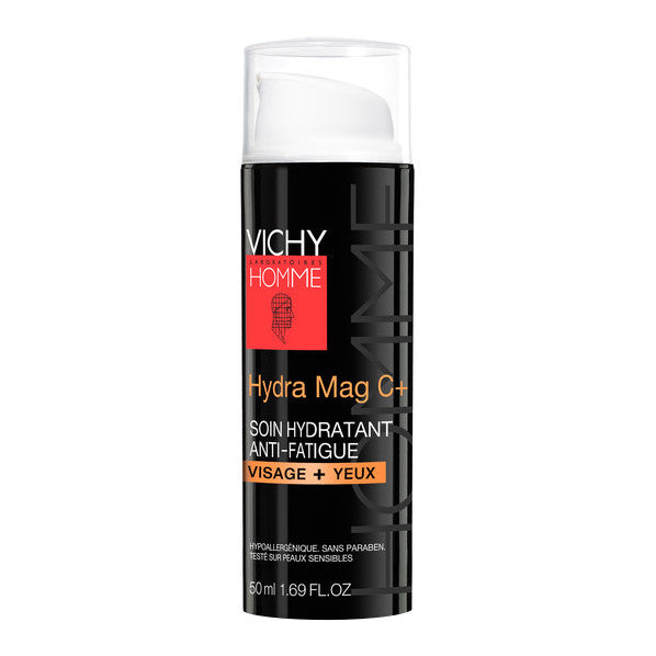 Vichy Homme Hydra Mag C+ Trattamento Idratante Anti-Fatica Viso E Occhi 50ml