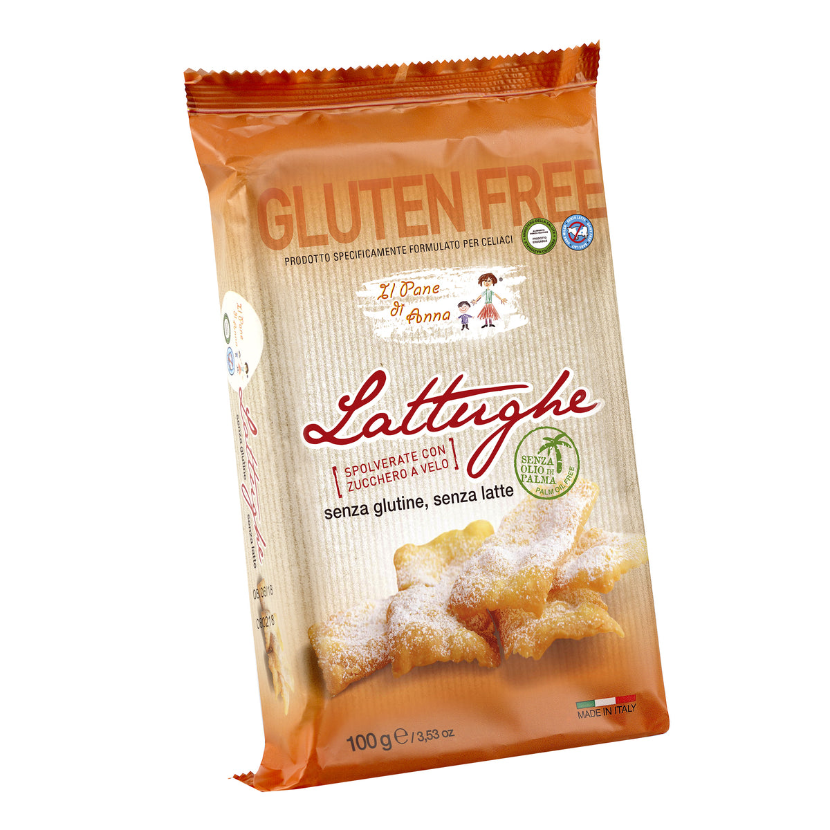 PANE ANNA LATTUGHE 100G  