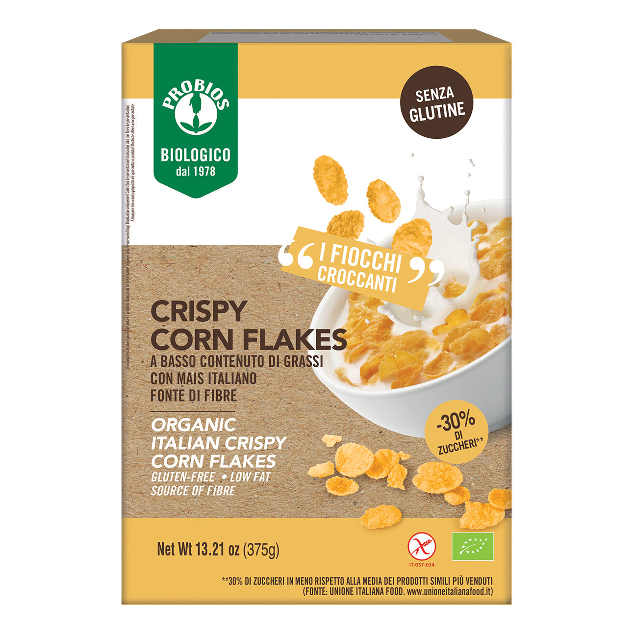 VVM CRISPY CORN FLAKES 375G
