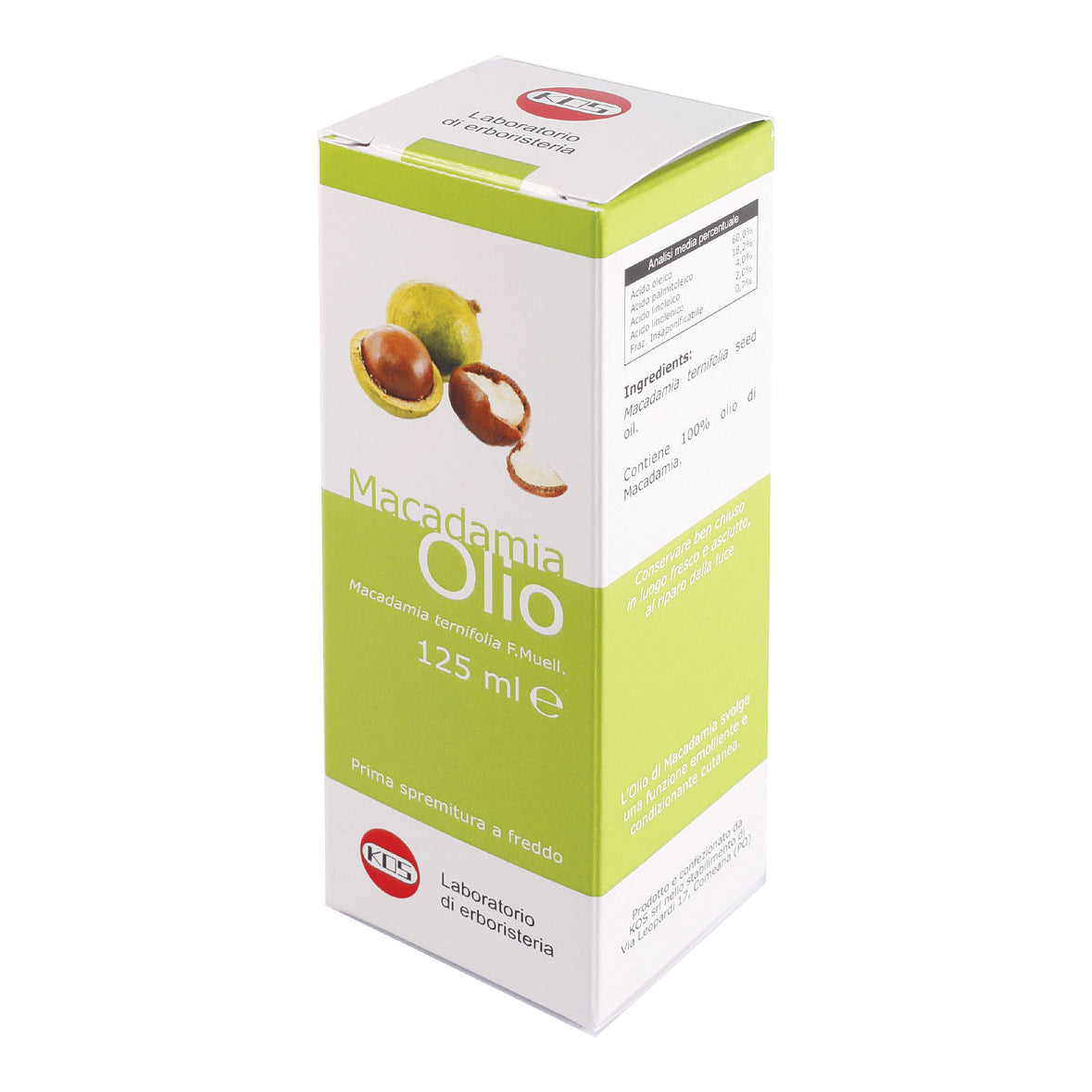 OLIO DI MACADAMIA 125ML  