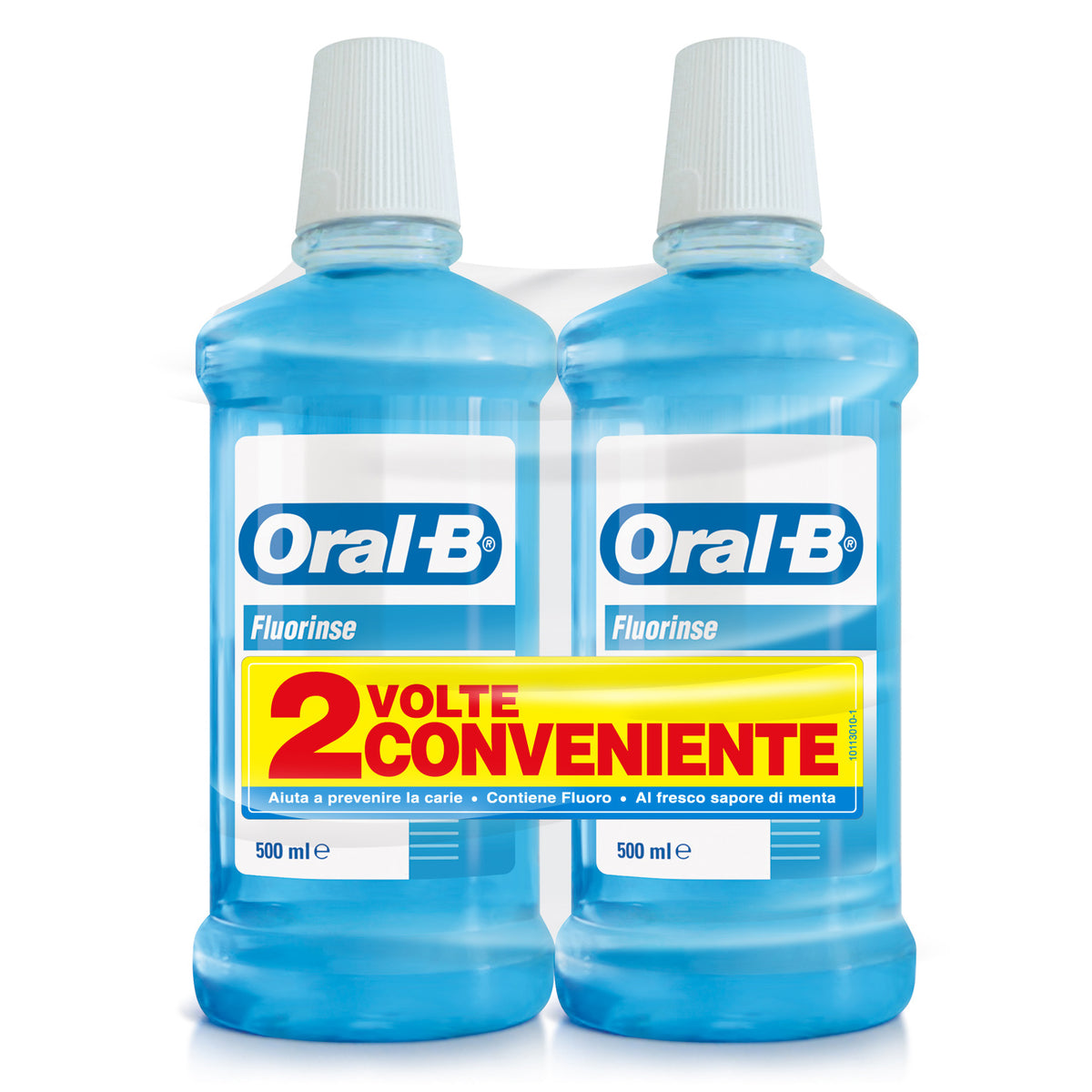 Oralb Fluorinse Colluttorio Bipacco 2 x 500ml  