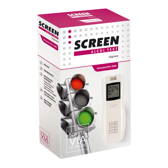 SCREEN ALCOL TEST BACTRACK