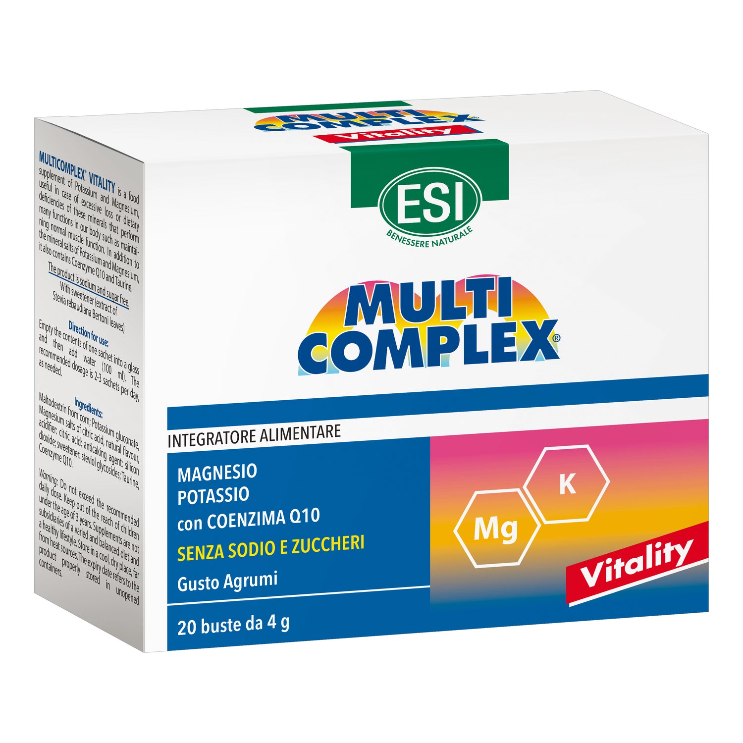 Esi Multicomplex Vitality 20 Bustine 4g