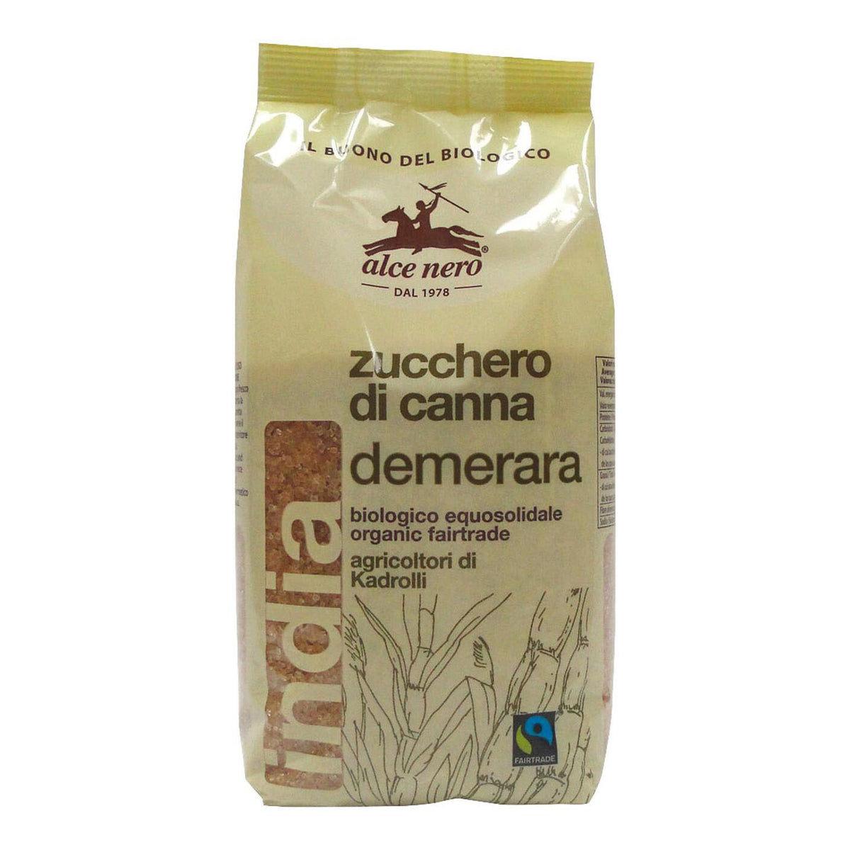 ZUCCHERO CANNA DEMERARA BIO IN  
