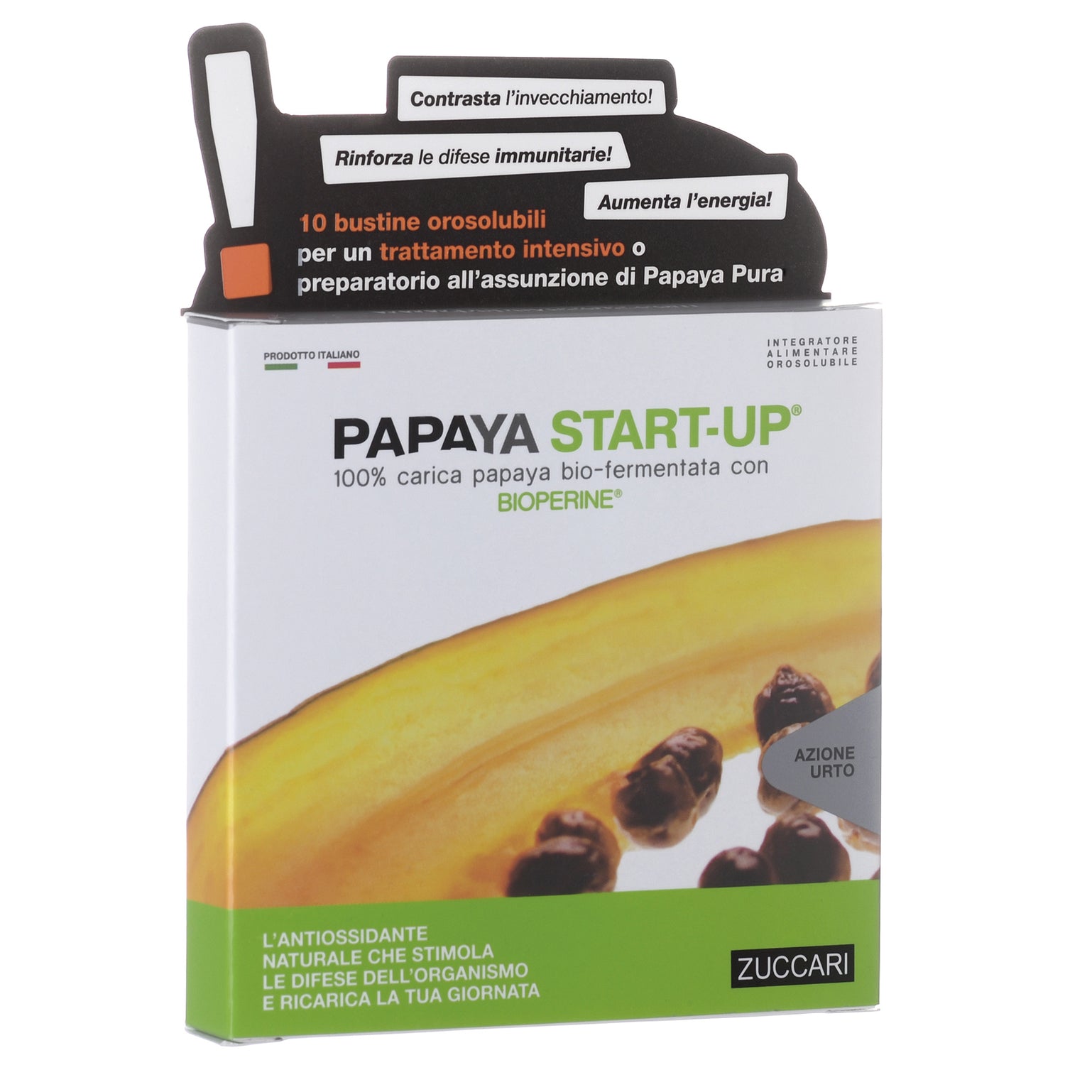 Zuccari Papaya Start Up 10 Bustine 5g + 5mg
