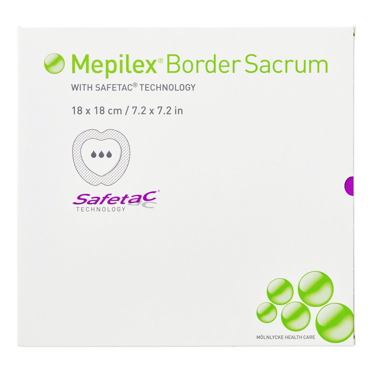 MEPILEX BORDER SACRUM 15X15 5P  