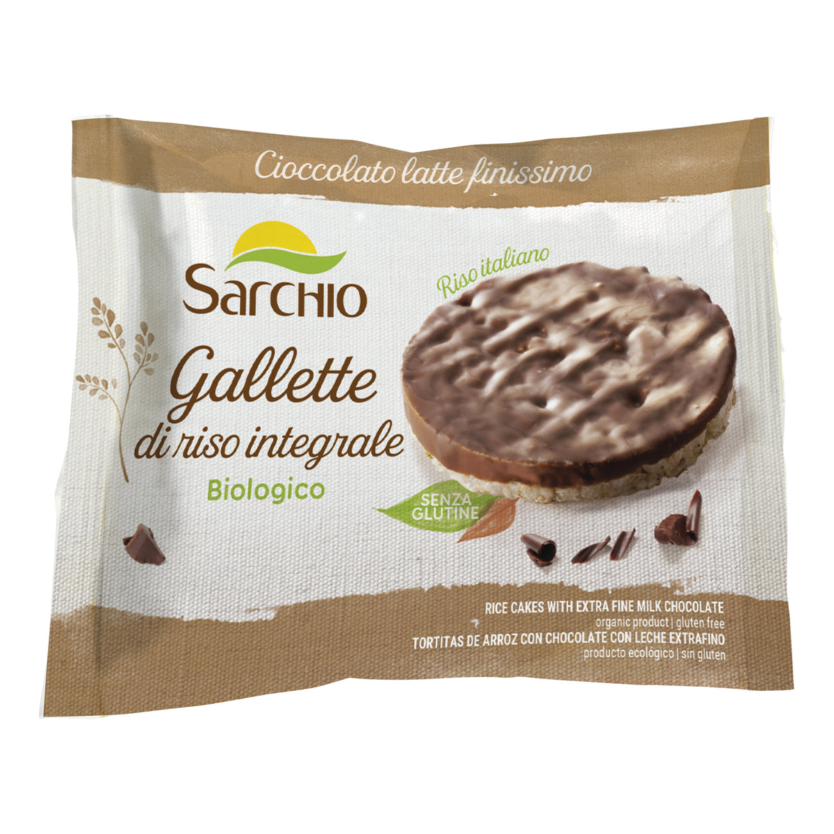 GALLETTE RISO CIOCC LATTE 34G  