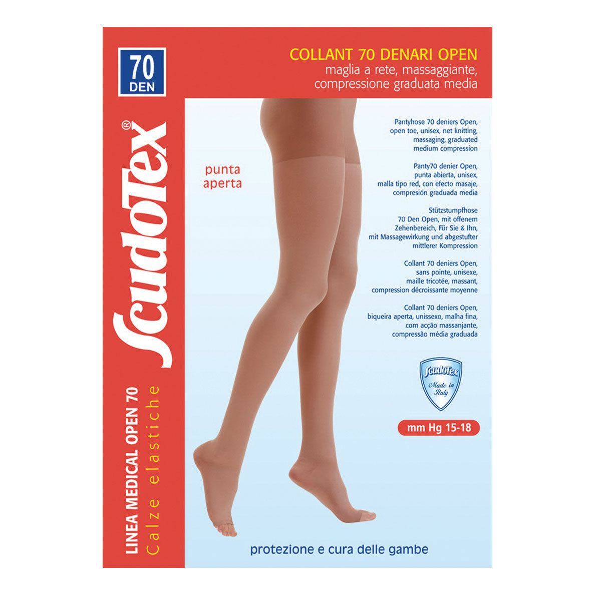 SCUDOTEX COLL 70 OPEN NERO 3  