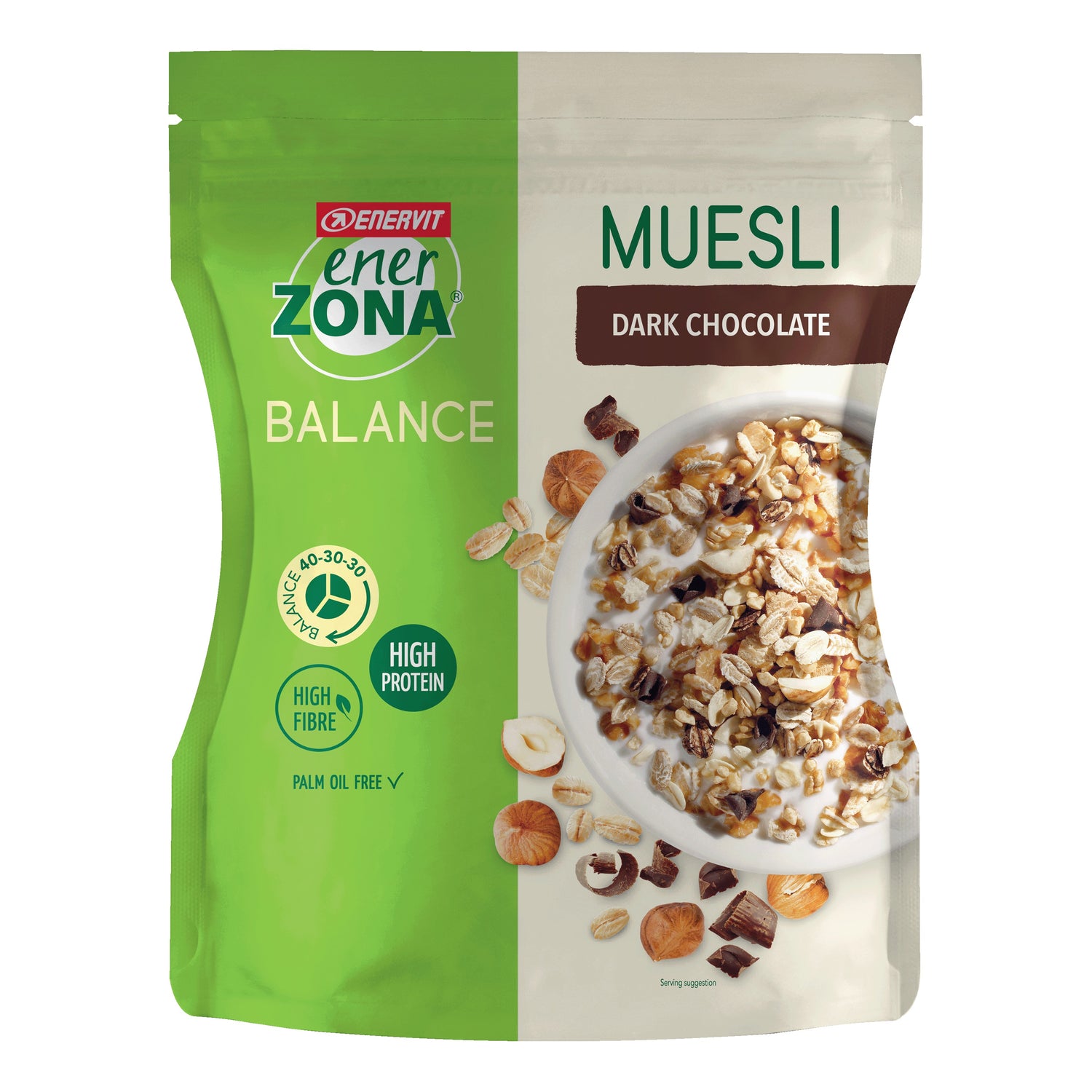 Enervit EnerZona Balance Muesli Dark Chocolate 40-30-30 1 Busta 230g