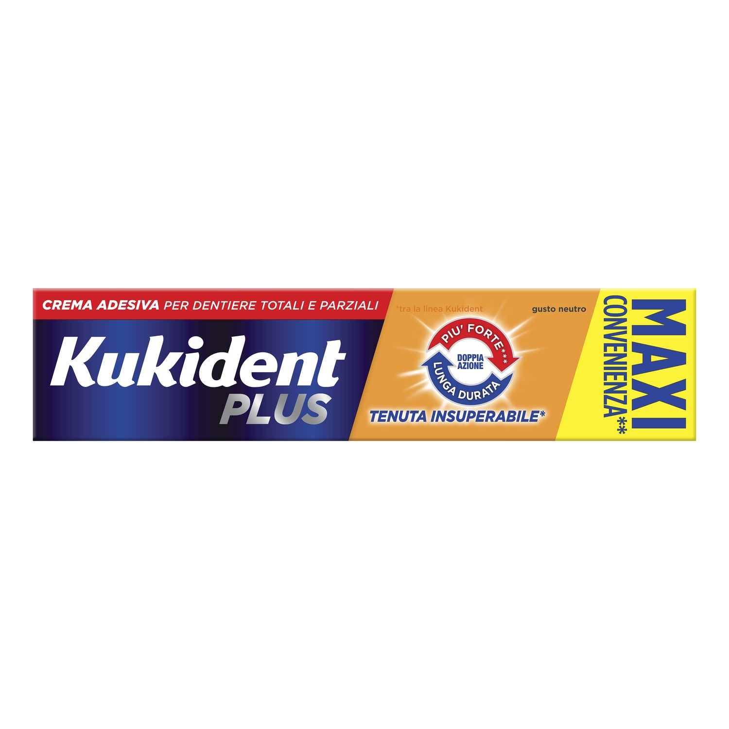 Kukident Plus Doppia Azione Formato MAXI Convenienza 60g