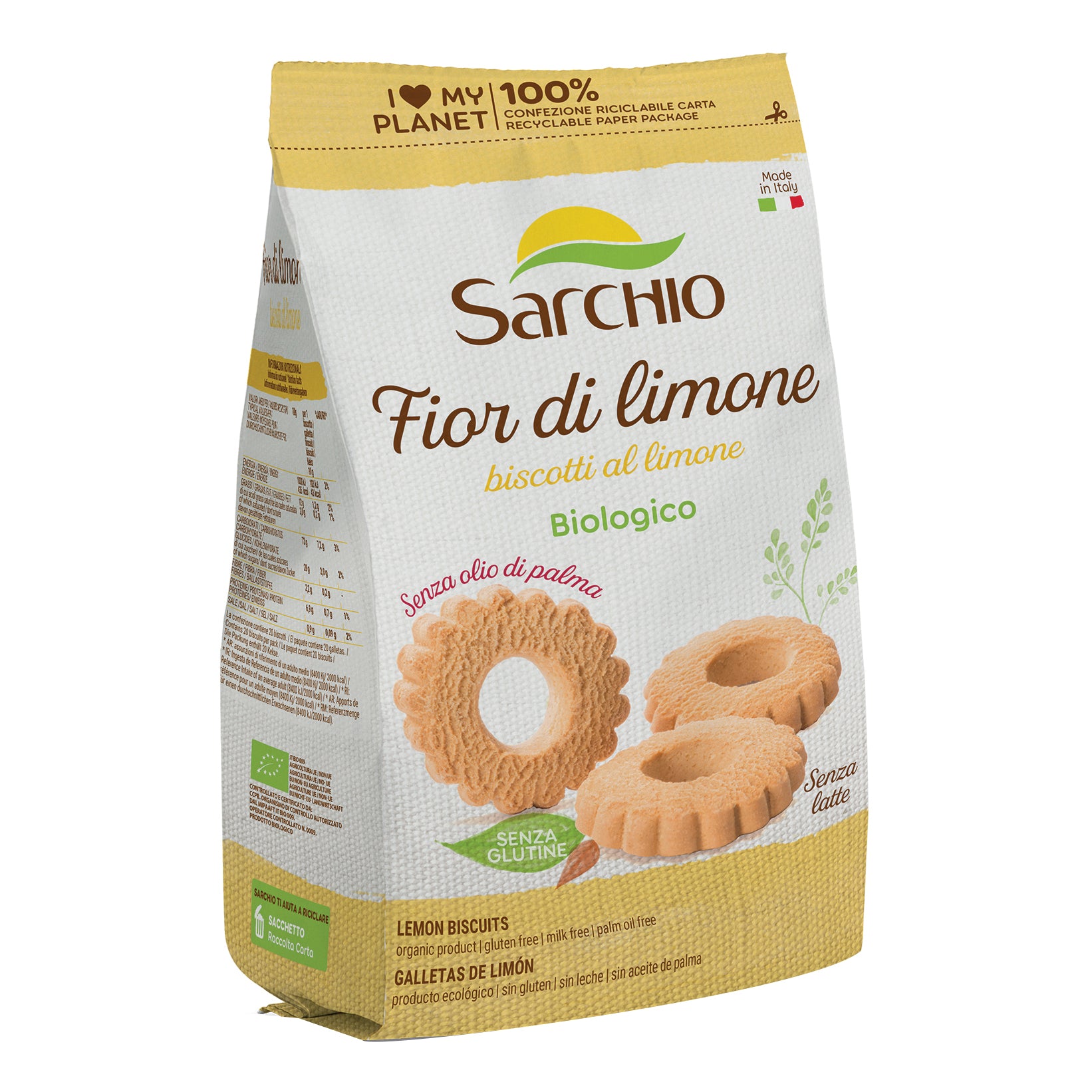 FIOR DI LIMONE BISCOTTI 200G

