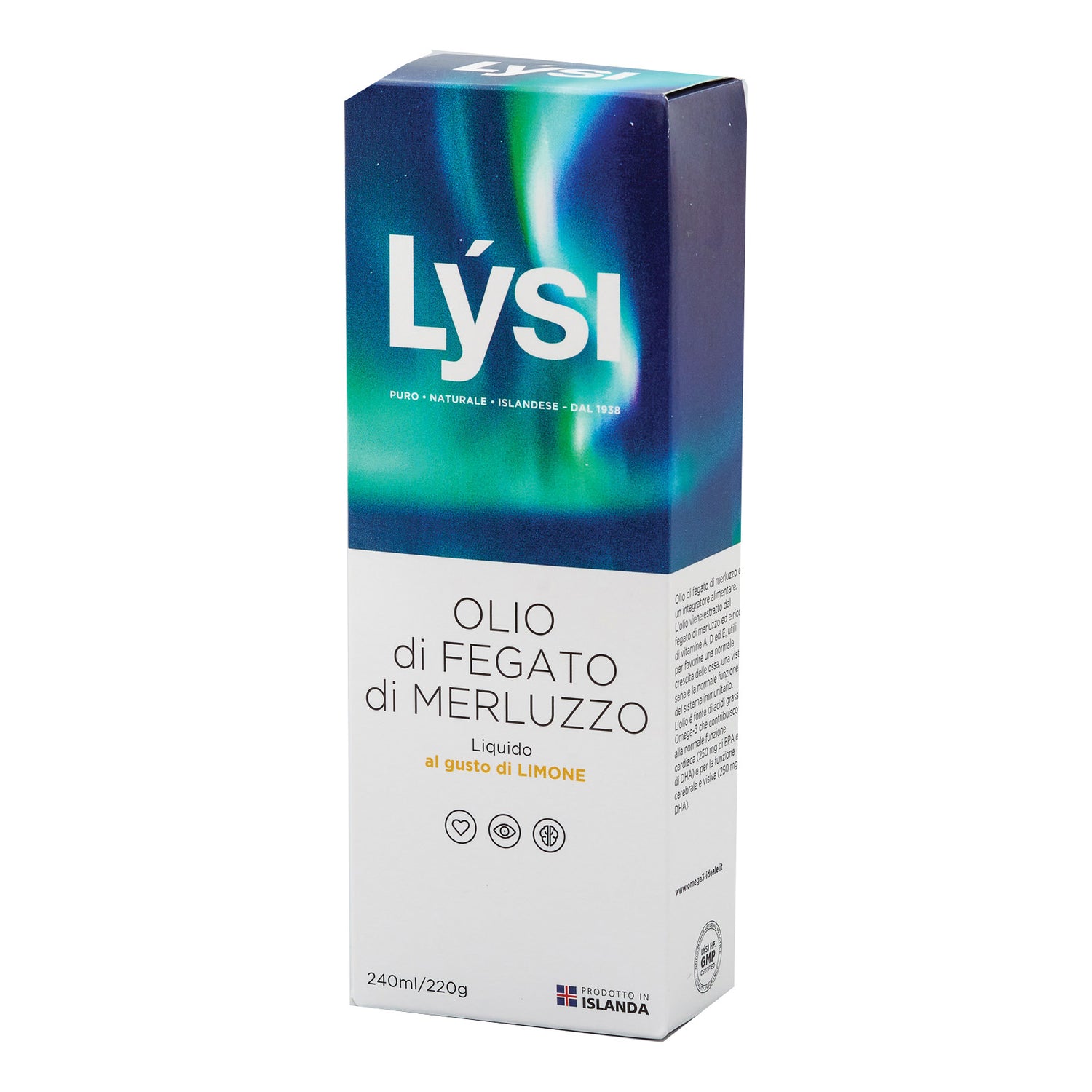 LYSI OMEGA3 LIQUID LIM 240ML