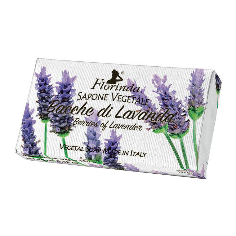 Florinda - Sapone Vegetale Bacche Di Lavanda 100g