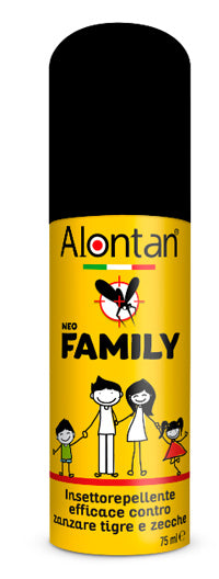 Alontan Family Icaridina 10 % Spray Anti Zanzare 75 ml