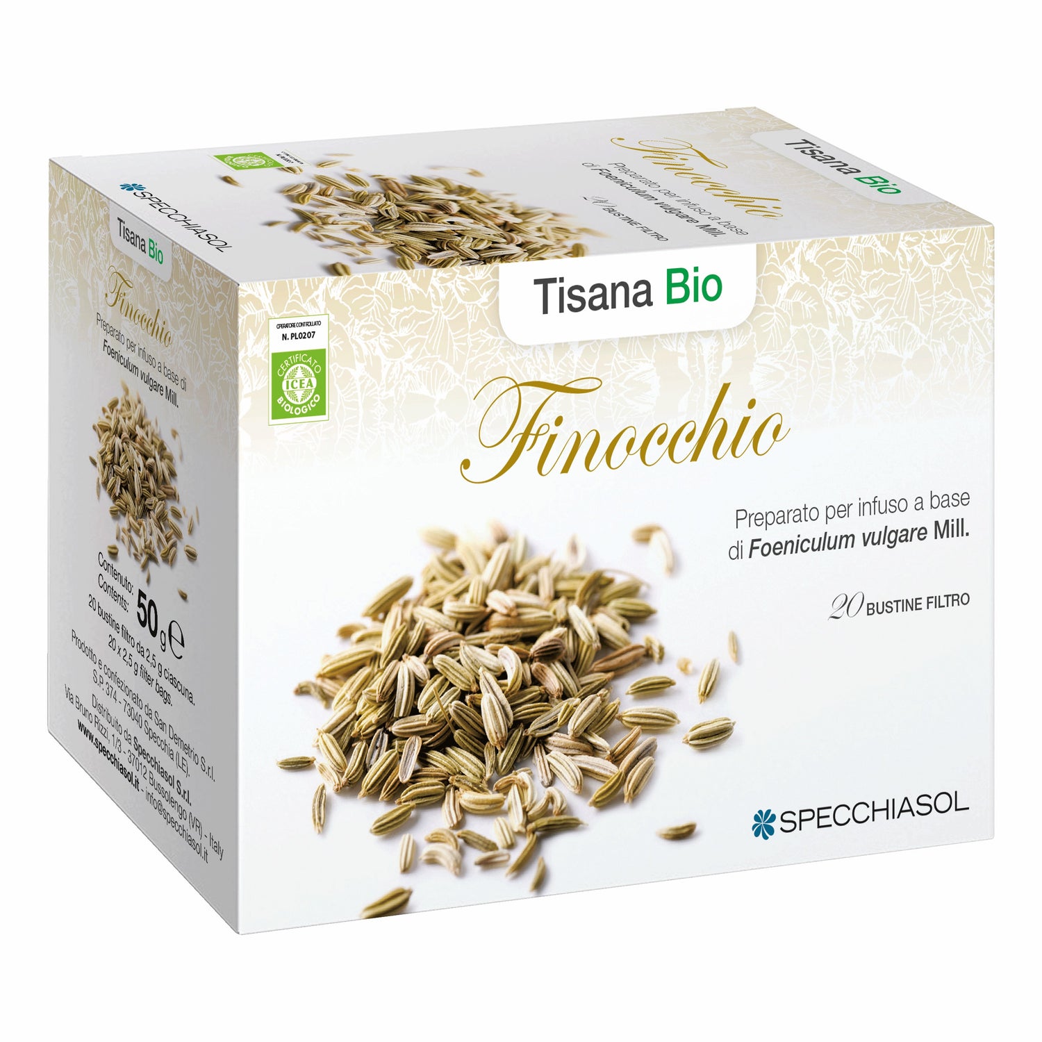 INFUSO FINOCCHIO BIO 20FILTRI