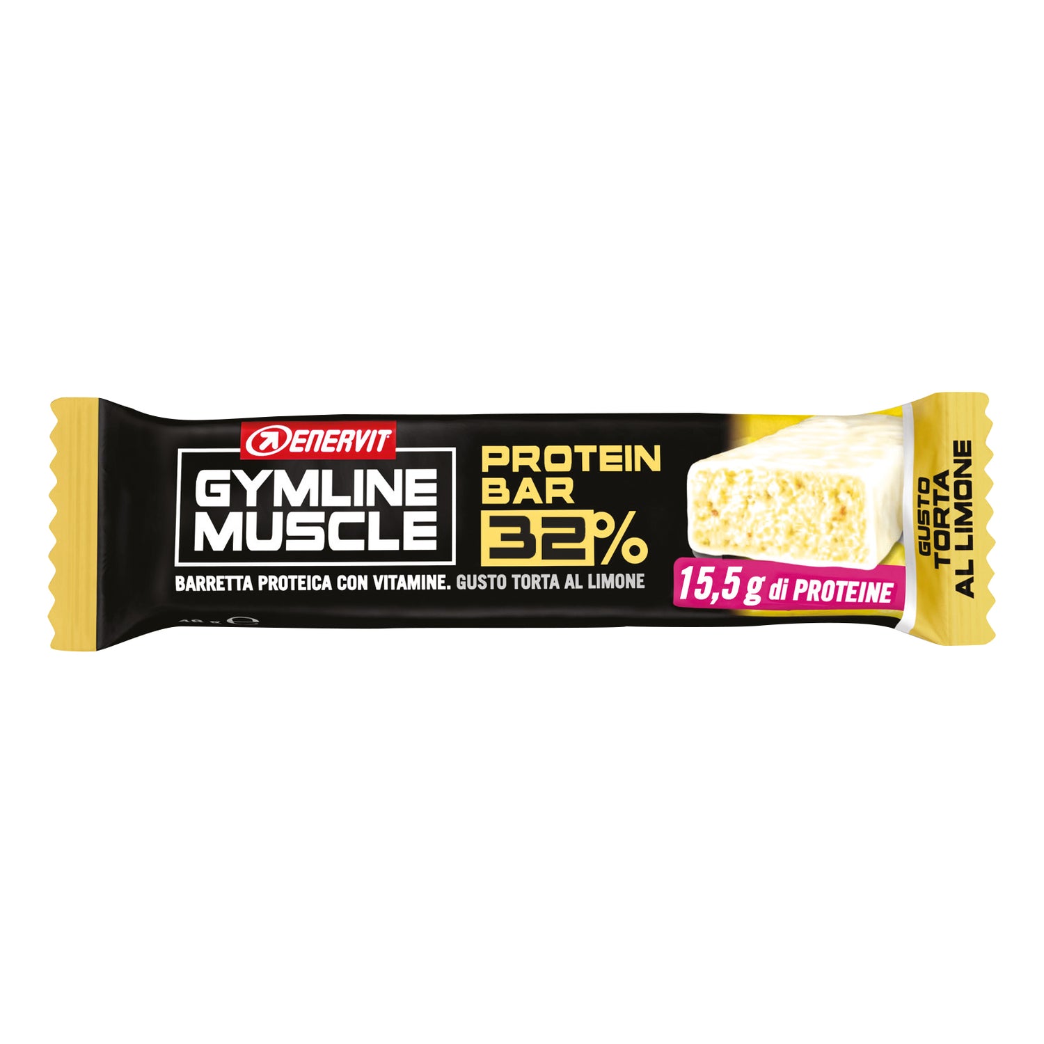 Enervit Gymline Muscle Protein Barretta Proteica 30% Limone 48g