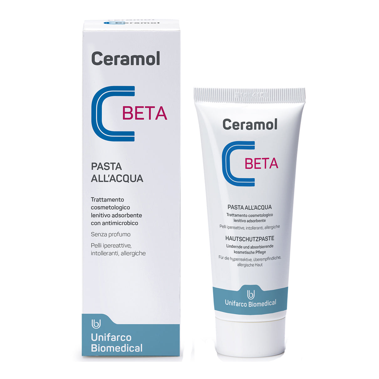 CERAMOL BETA PASTA ALL'ACQUA