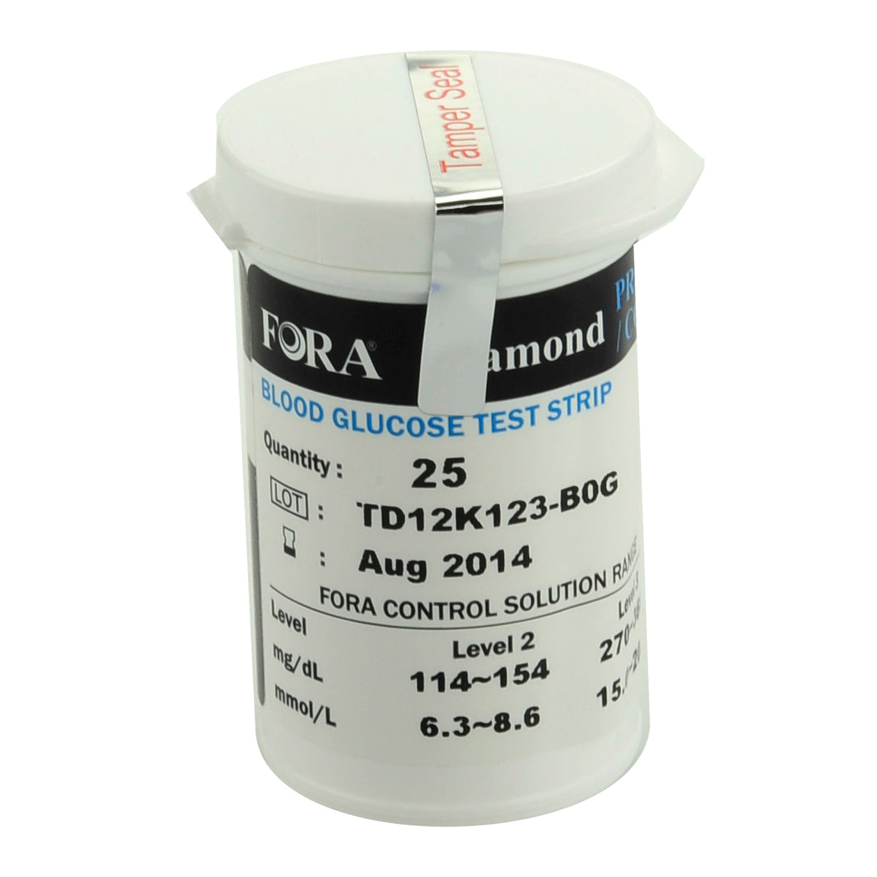 Fora Diamond Gd50 - Strisce Reattive Per La Misurazione Della Glicemia 25 Pezzi