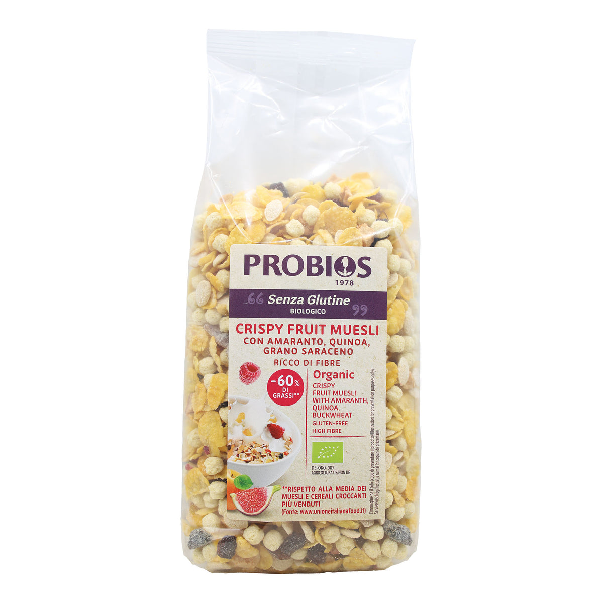 ETG CRISPY FRUIT MUESLI 325G  