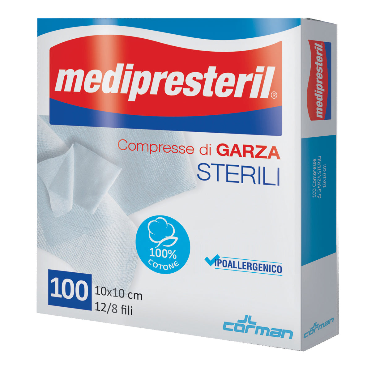 GARZA MEDIPRESTERIL 10X10 100P  