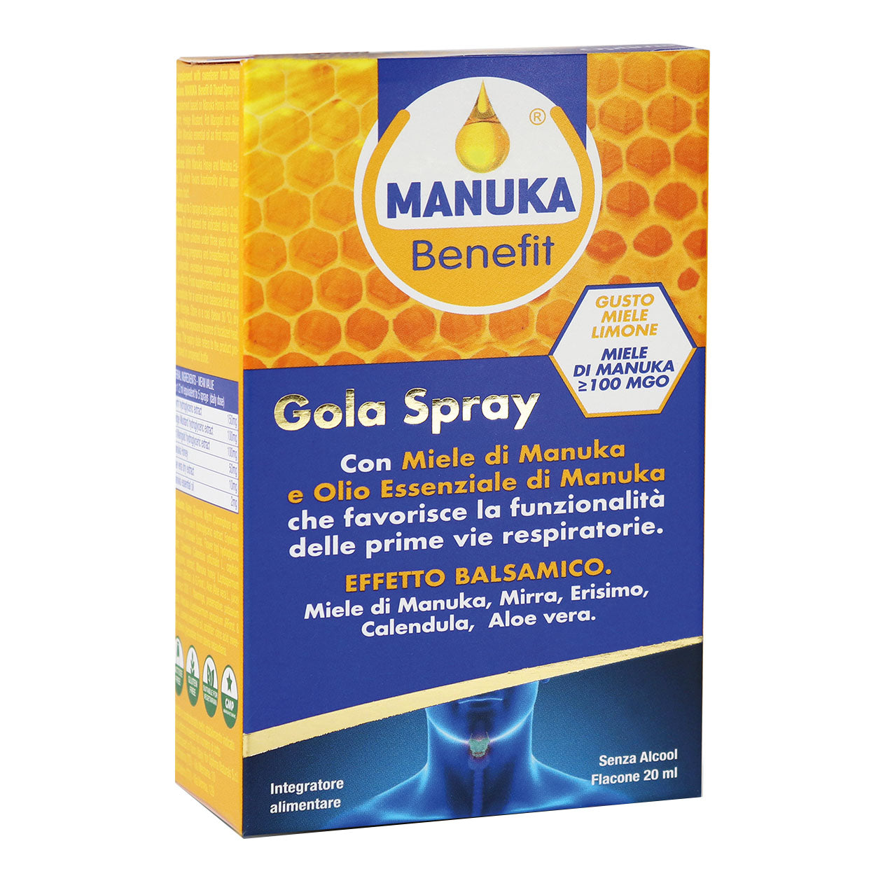 MANUKA BENEFIT GOLA THRO 20CPR