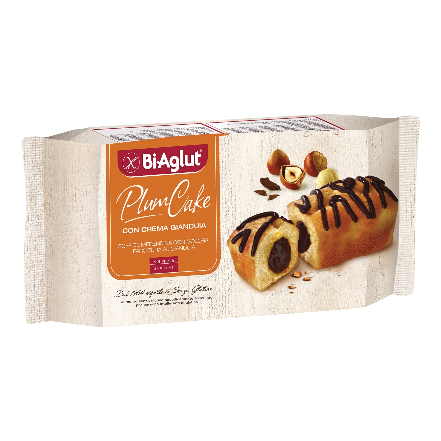 BIAGLUT PLUMCAKE GIANDUIA4X45G
