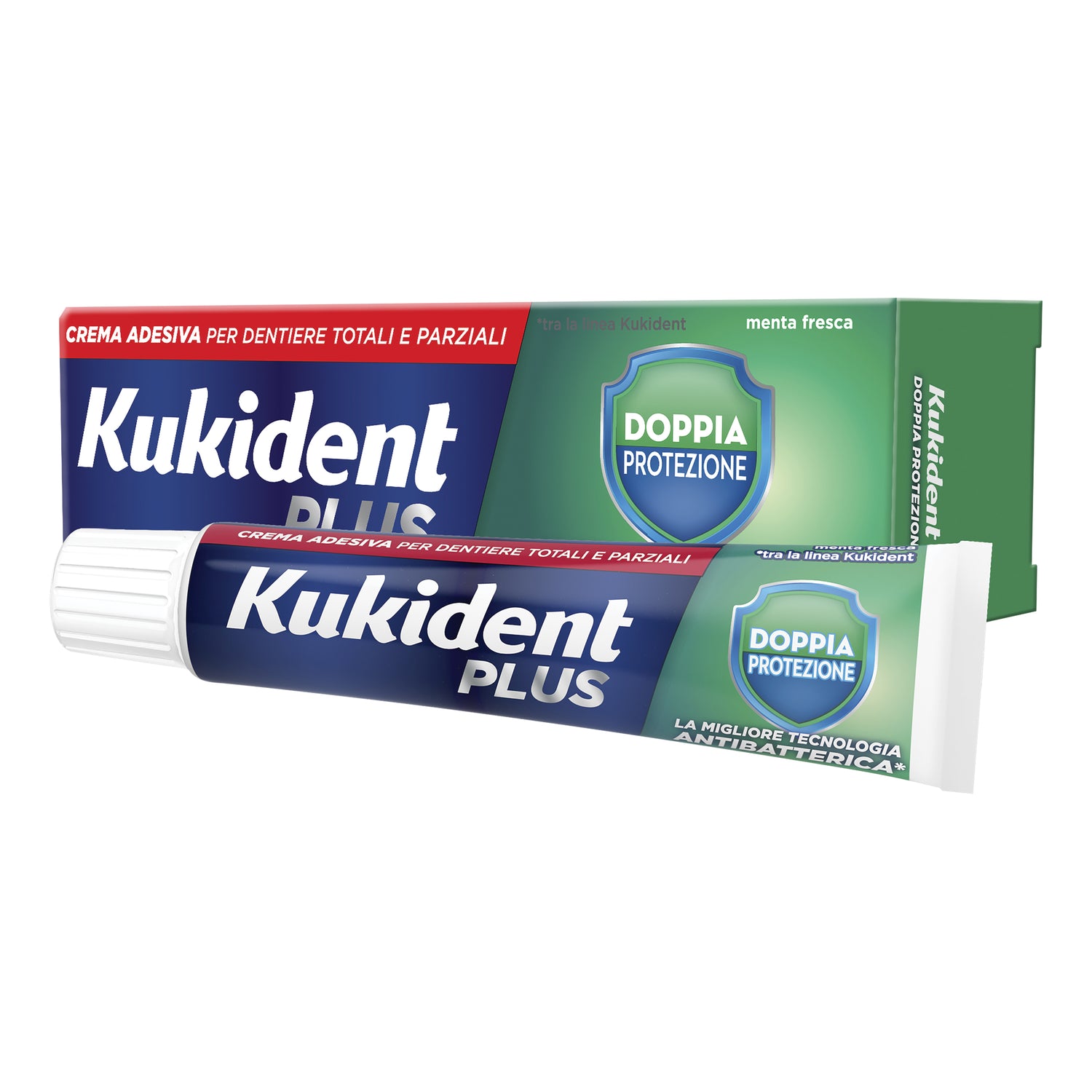 Kukident Plus Doppia Protezione 40g