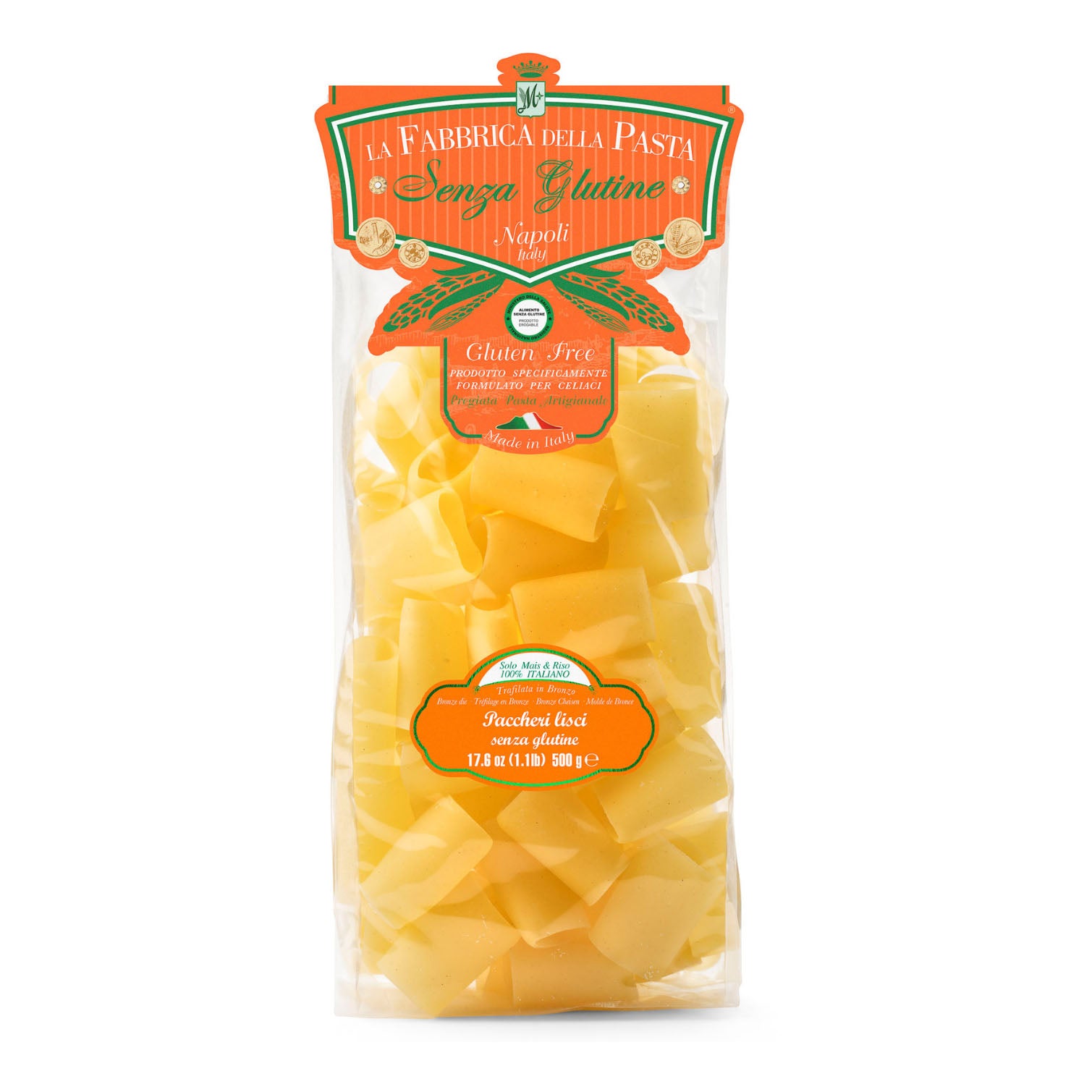 PACCHERI LISCI 500G
