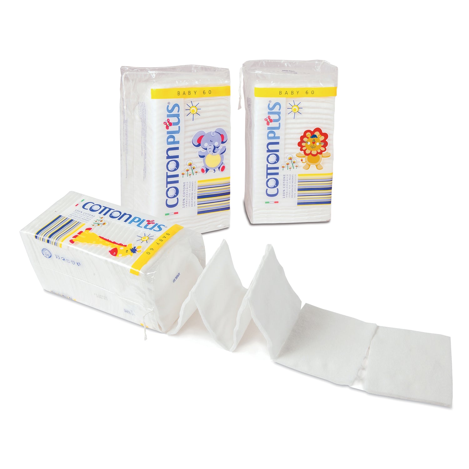 BABY COTONE IDROFILO 60PZ